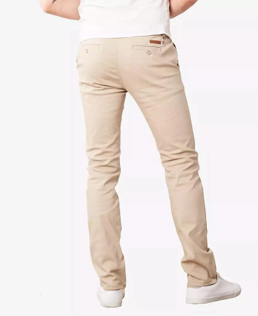 Galaxy By Harvic Men's Super Stretch Slim Fit Everyday Chino Pants, Pack of 2 3