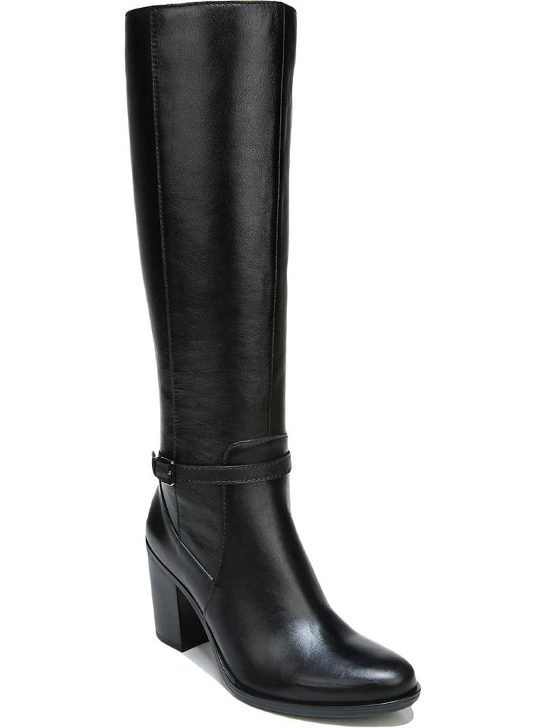 Naturalizer Kalina Womens Leather Wide Calf Knee-High Boots 1