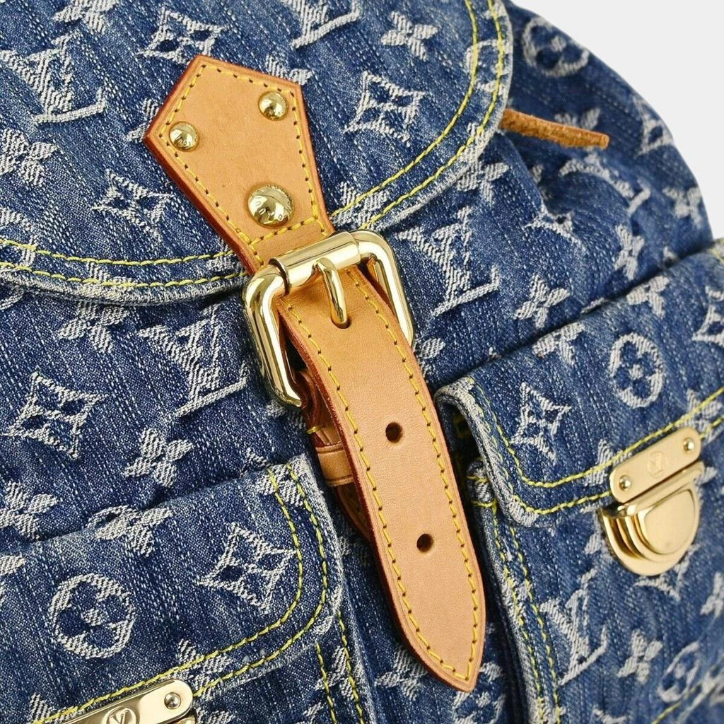 Louis Vuitton Louis Vuitton Blue Monogram Denim Sac a Dos GM Backpack 6