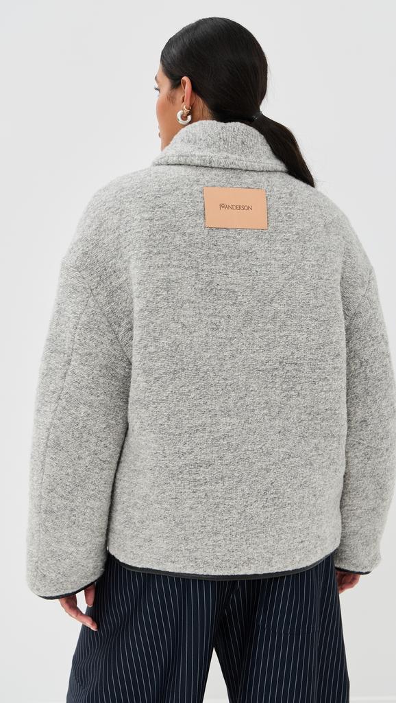 Contrast Trim Casual Jacket – On Sale Now with Up to 50% Off