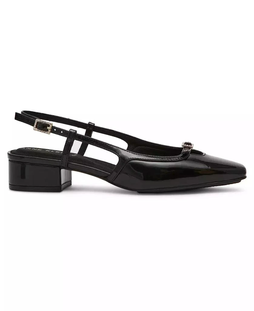 Anne Klein Women's Natalie Snip Toe Slingback Flats 2