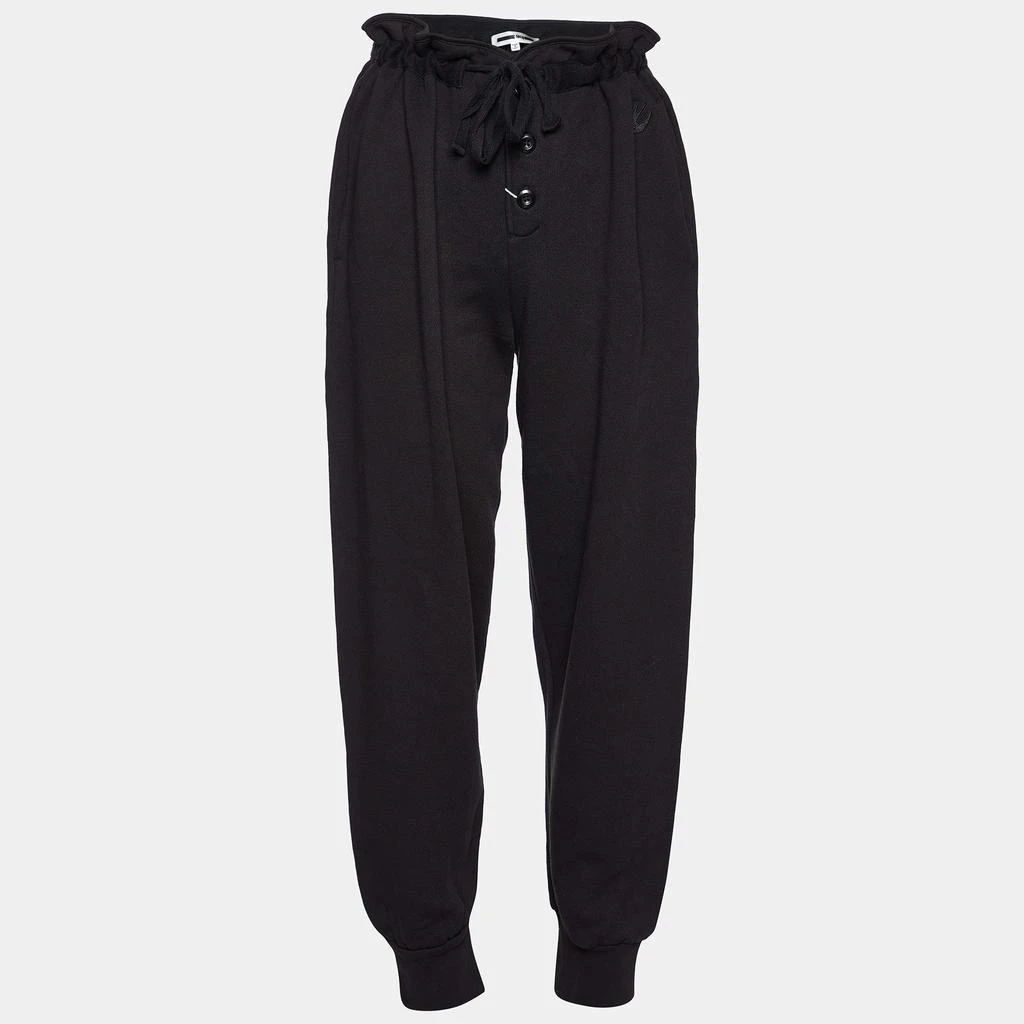 Alexander McQueen McQ by Alexander McQueen Black Cotton Jogger Pants L 1