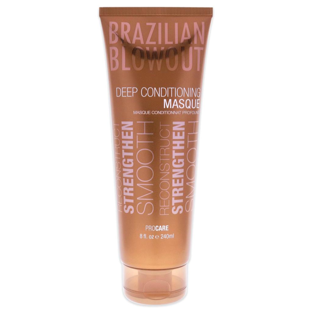 Brazilian Blowout Acai Deep Conditioning Masque by  for Unisex - 8 oz Masque