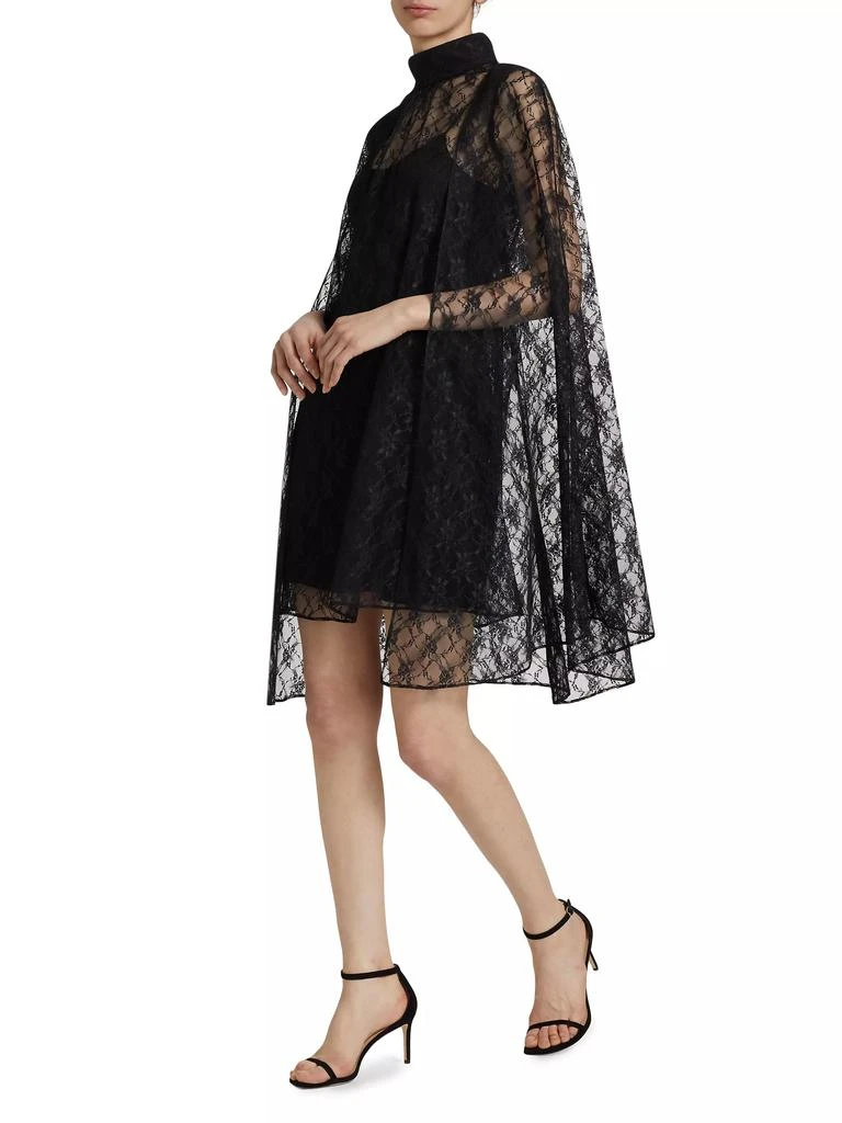 Rodarte Floral Lace Cape Minidress 2