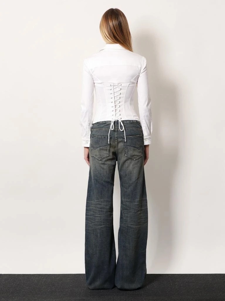 Balenciaga Cotton blend corset shirt 3