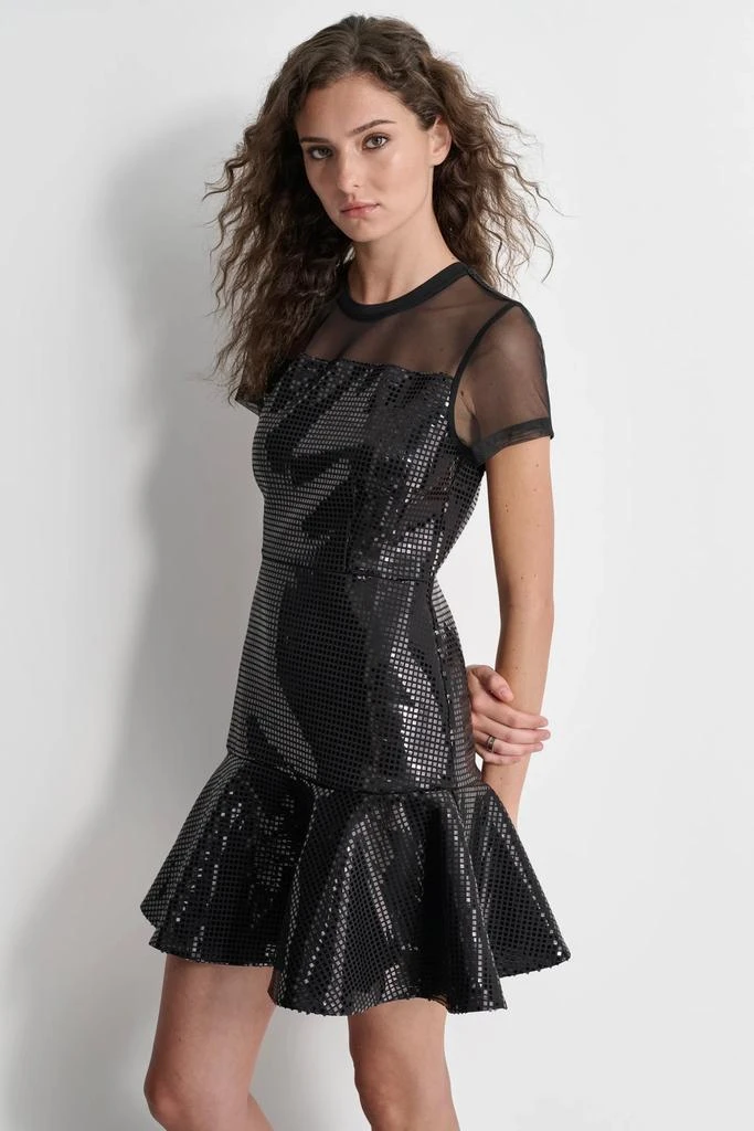 DKNY SEQUIN MINI DRESS 4