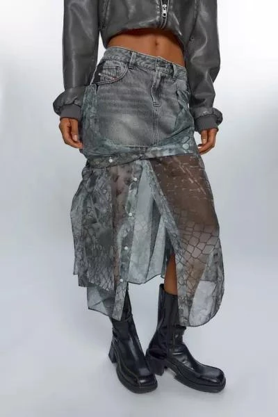 Shop Diesel O-Jeany Layered Denim Mini Skirt on Sale at BeyondStyle  Get  61% Off Diesel O-Jeany Layered Denim Mini Skirt with Limited-Time Flash  Deals, Exclusive Discounts, and Special Offers. Enjoy Unbeatable