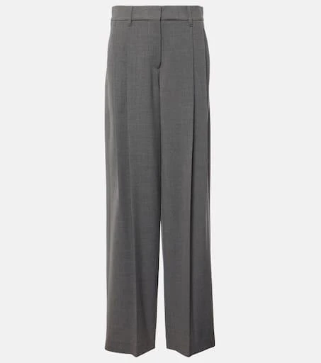 Brunello Cucinelli Wool wide-leg pants 1