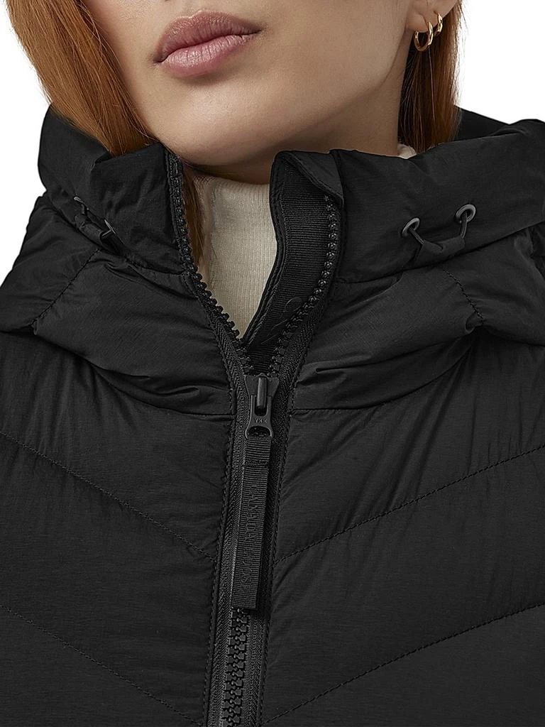 Canada Goose Clair Quilted Nylon Long Coat 5