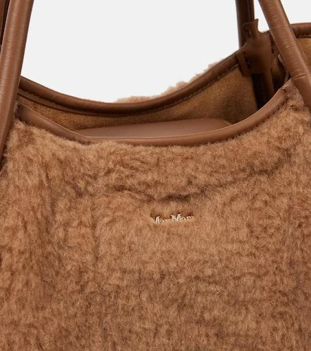 Max Mara Marine Small teddy tote bag 6