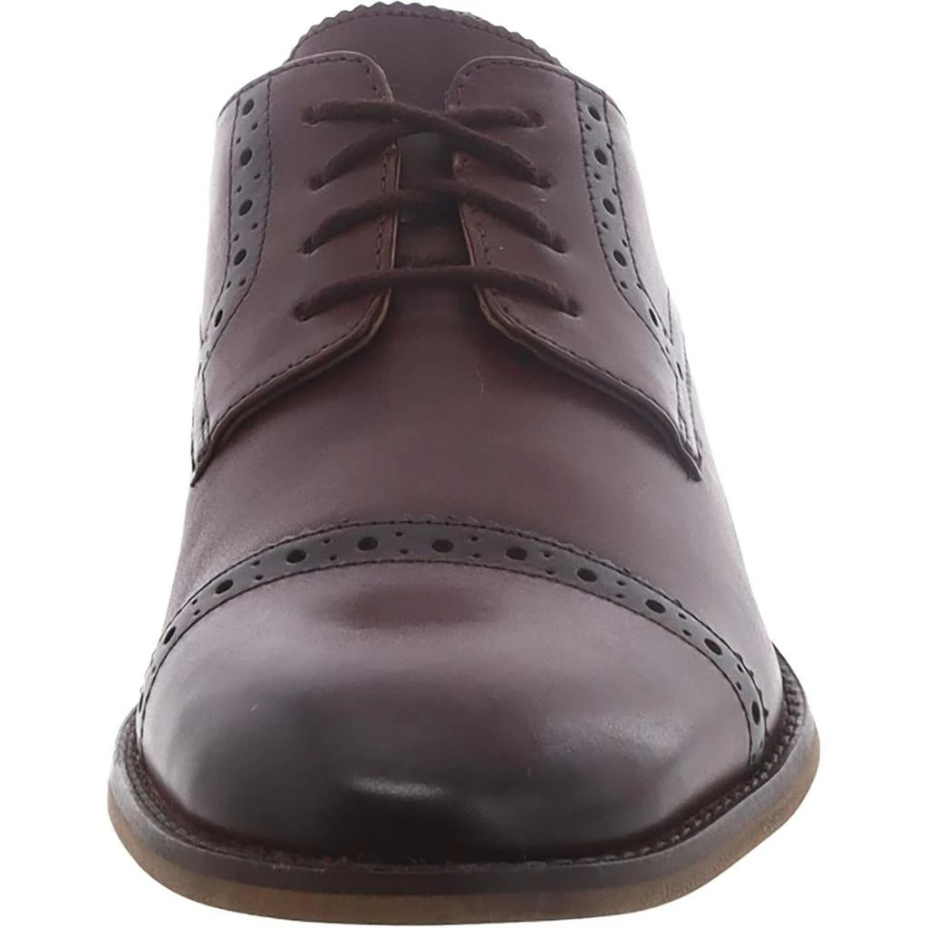 Bostonian Lamont Cap Mens Leather Lace-Up Derby Shoes 3
