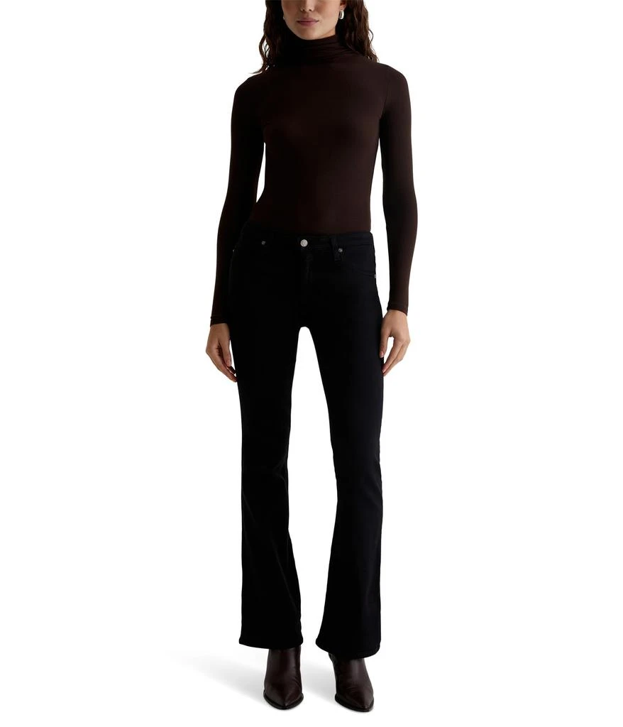 AG Jeans Angel Low Rise Boot in Super Black 6