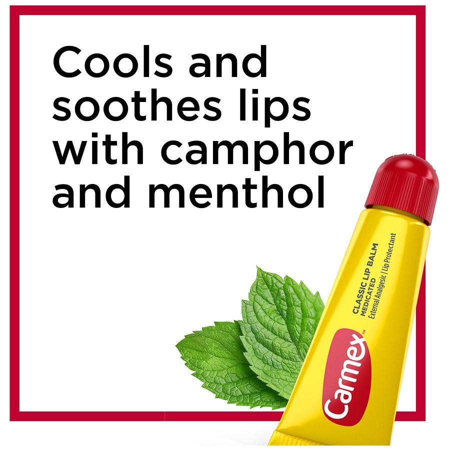 Carmex Medicated Lip Balm Tubes, Lip Moisturizer for Chapped Lips