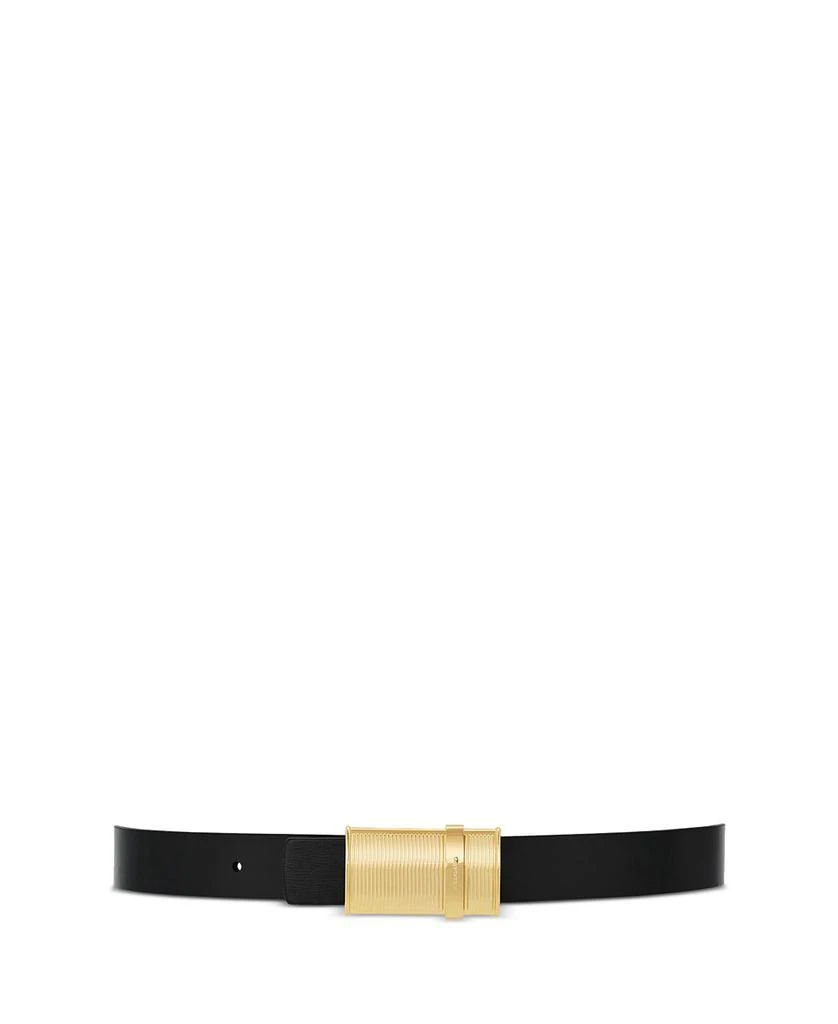 Salvatore Ferragamo Women's Reversible Leather Belt 5
