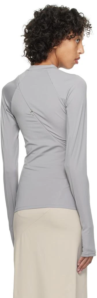 Post Archive Faction Gray 5.1 Center Long Sleeve T-Shirt 3