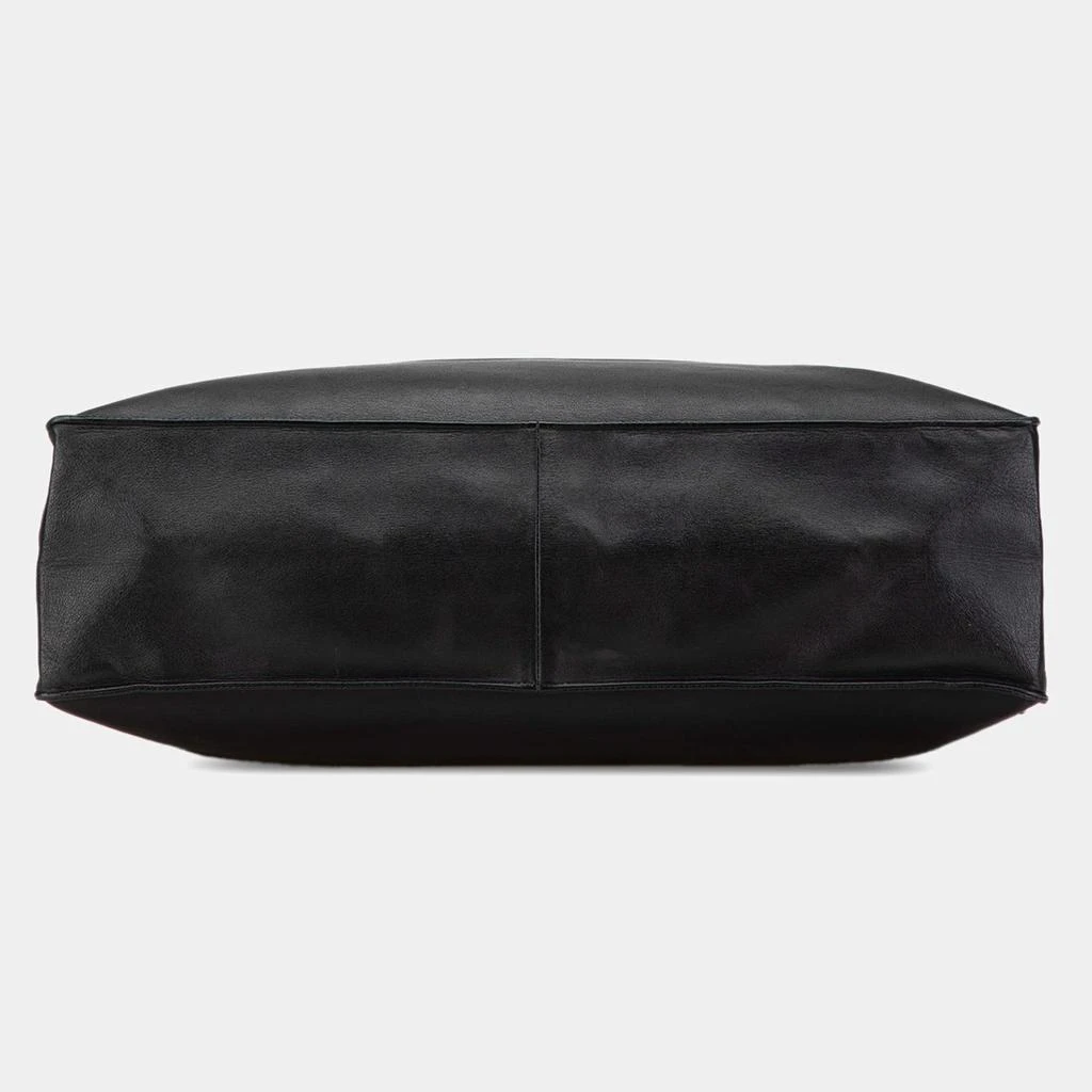 Chanel Chanel Black Lambskin Leather XL Tote Bag 8