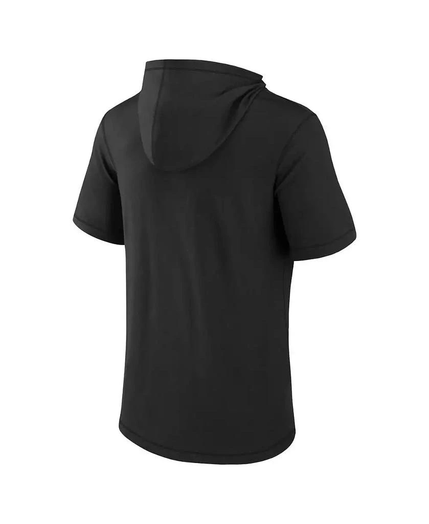 Fanatics Men's Black Iowa Hawkeyes Primary Logo Hoodie T-shirt 4