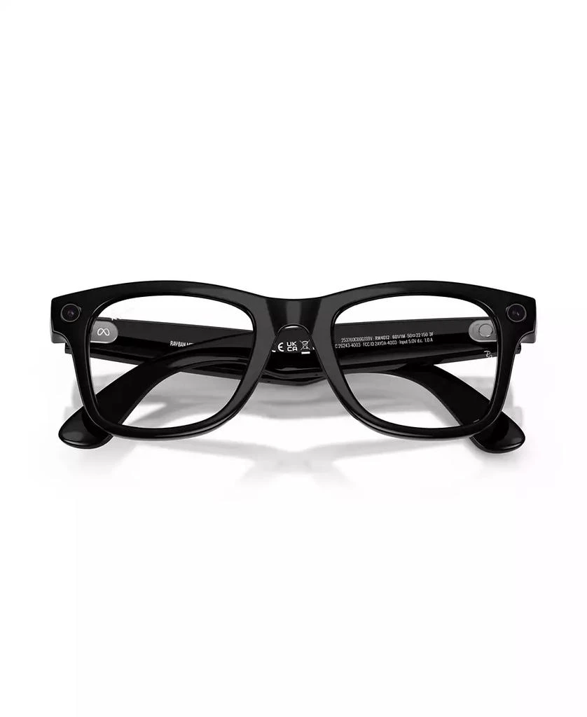 Ray-Ban Unisex AI Glasses Meta Wayfarer Transitions Sunglasses, RW4012 - GEN 2 5