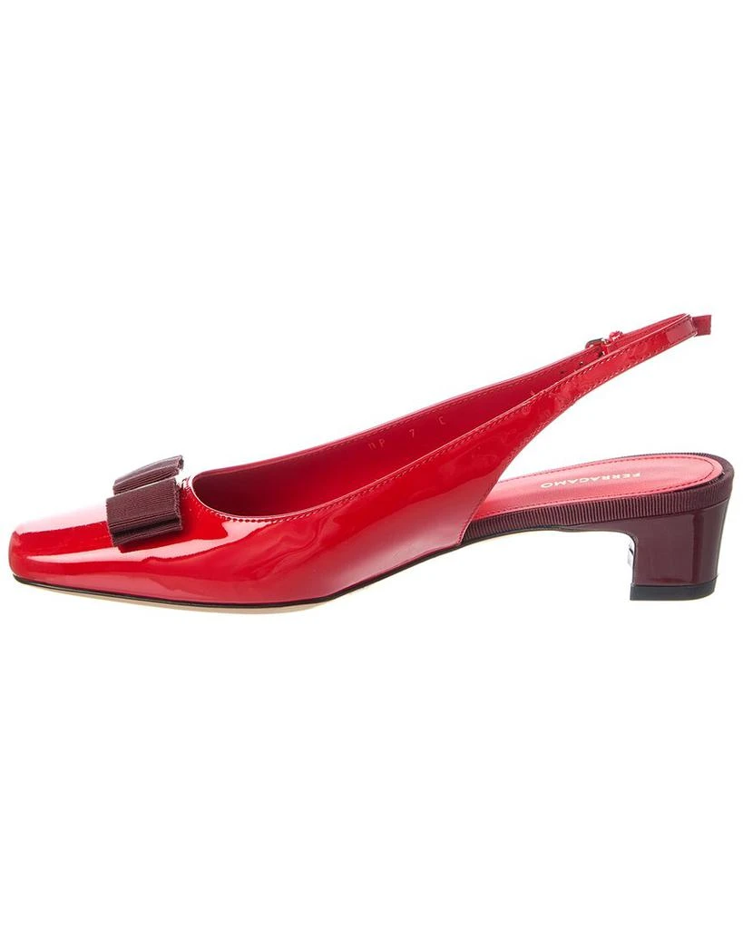 Salvatore Ferragamo Ferragamo Rivada Patent Slingback Pump 2