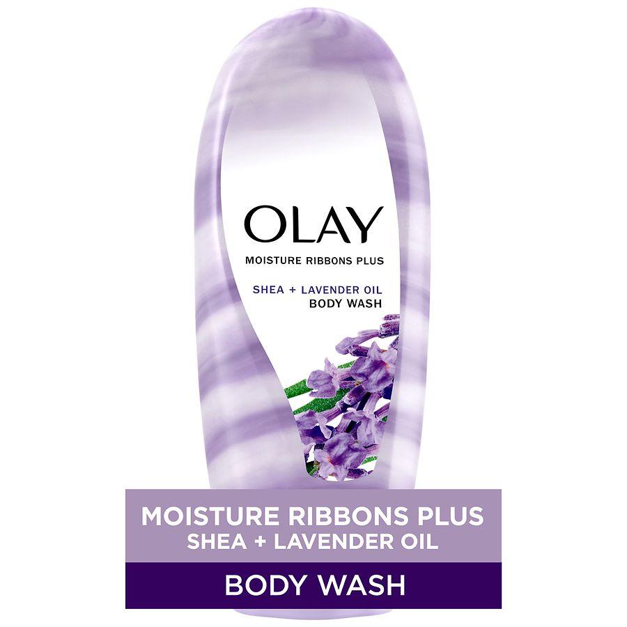 Olay Moisture Plus Body Wash Shea + Lavender Oil