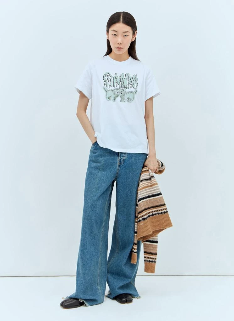 Ganni Love Cats T-Shirt 3