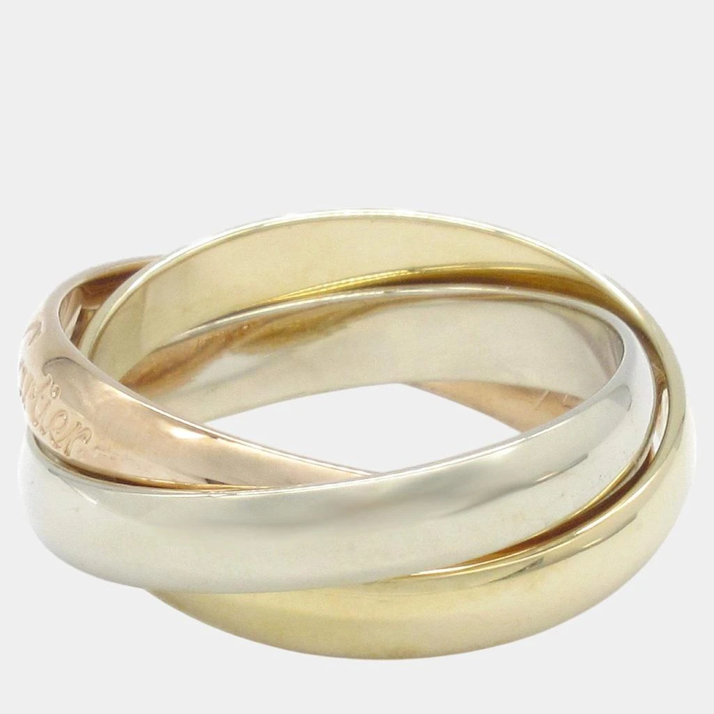 Cartier Cartier 18K Rose, Yellow and White Gold Trinity Band Ring EU 53 2