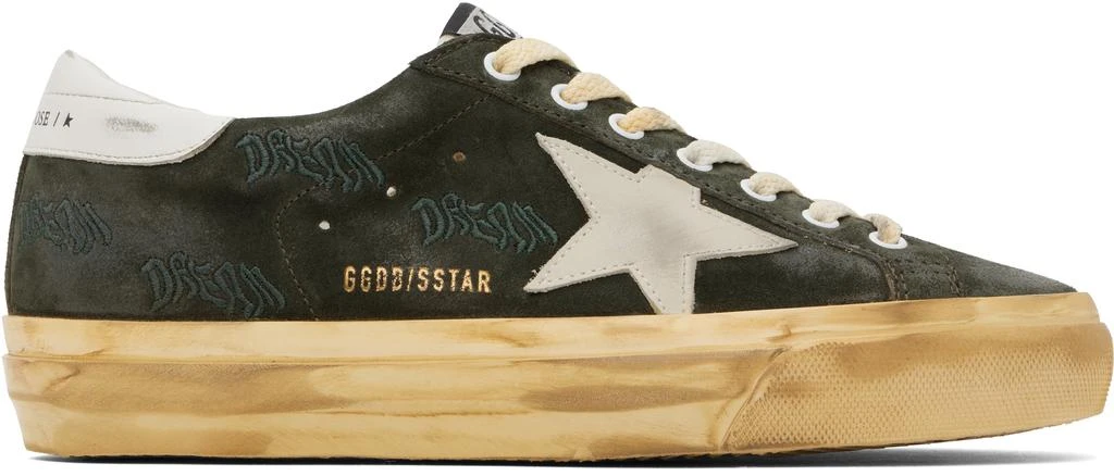 Golden Goose Green Super-Star High Foxing Sneakers 1