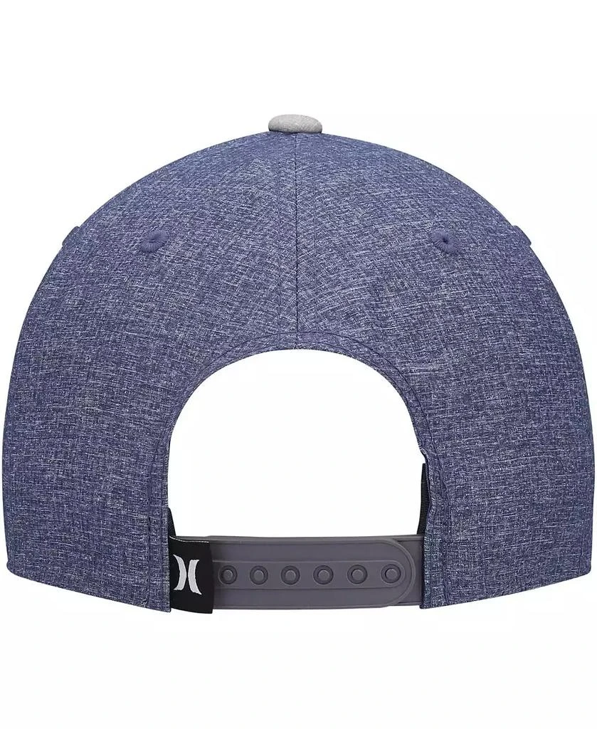 Hurley Men's Blue, Gray Phantom Core Snapback Hat 4