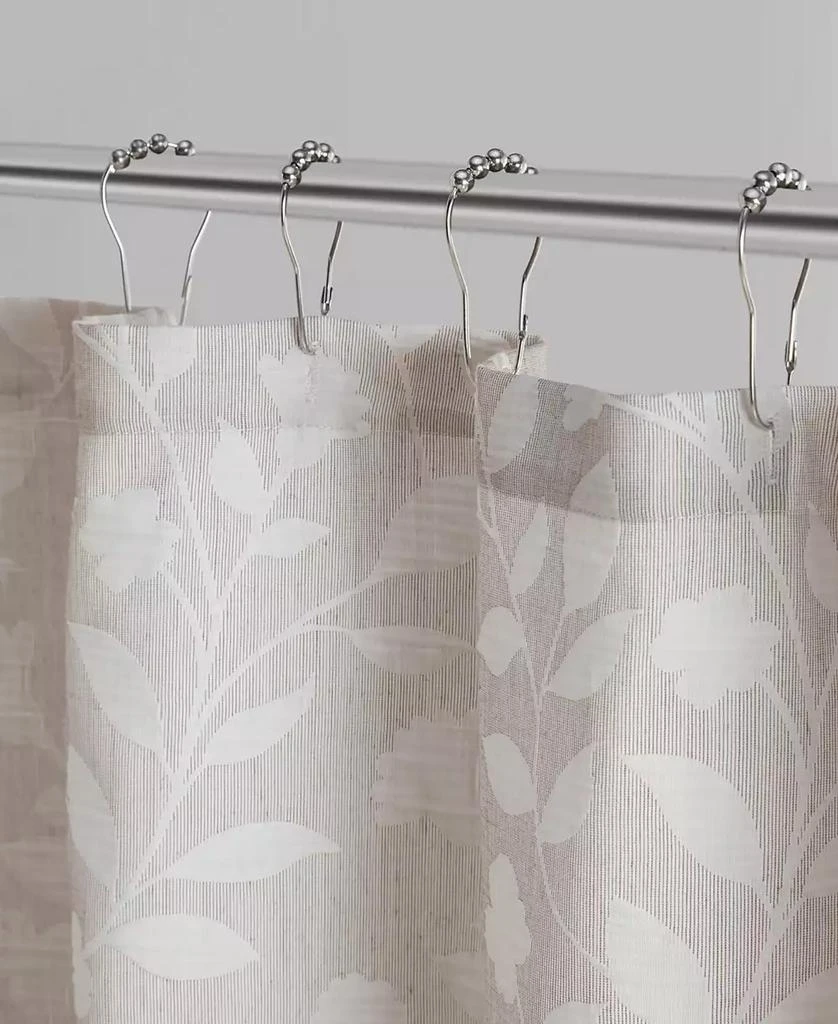 Martha Stewart Jenine Woven Shower Curtain, 72" x 72" 4