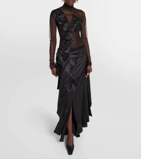 Acne Studios Sheer turtleneck top 2