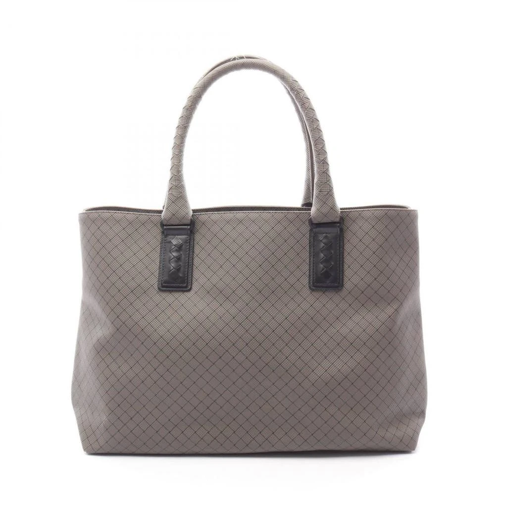 Bottega Veneta Coated Canvas Leather Tote Bag (Pre-Owned)