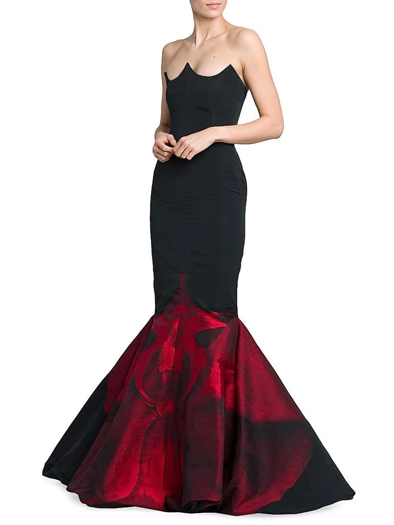 green long sleeve evening dress Green Long Sleeve Beaded Evening Gown