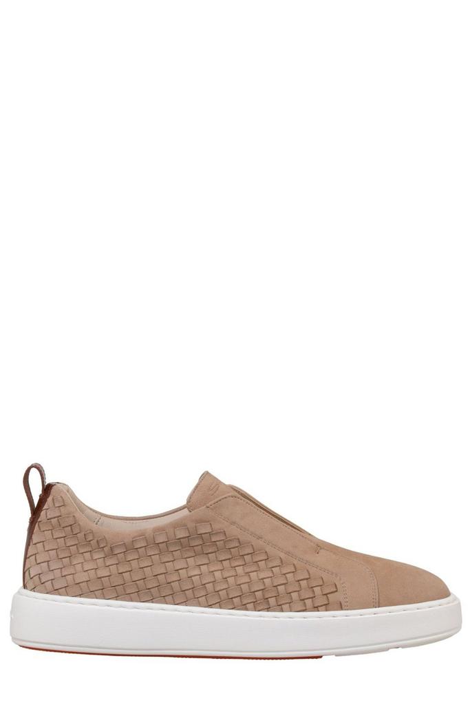Santoni Santoni Woven Slip-On Sneakers
