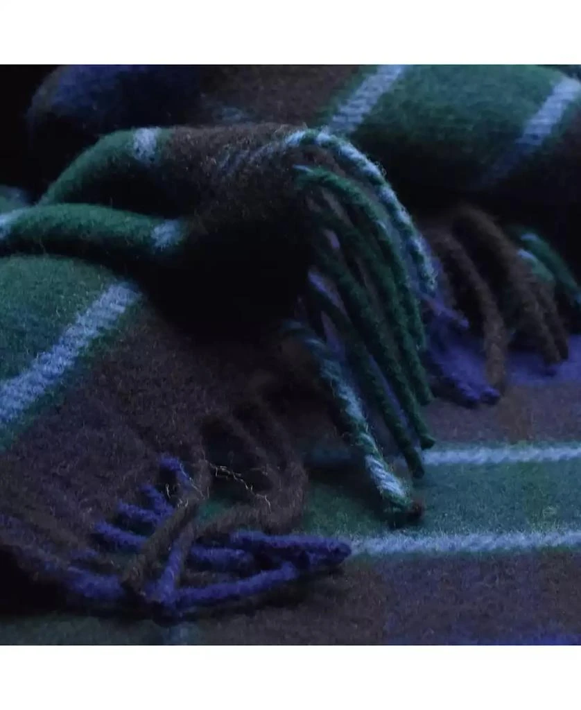 Prince of Scots Tartan Tweed Fluffy Throw, 72" x 59" 3