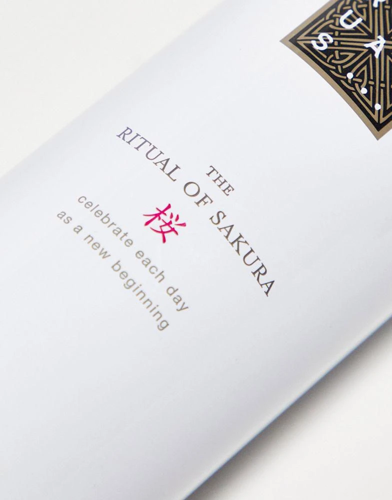 Rituals The Ritual of Sakura Cherry Blossom & Rice Milk Foaming Shower Gel 200ml 3
