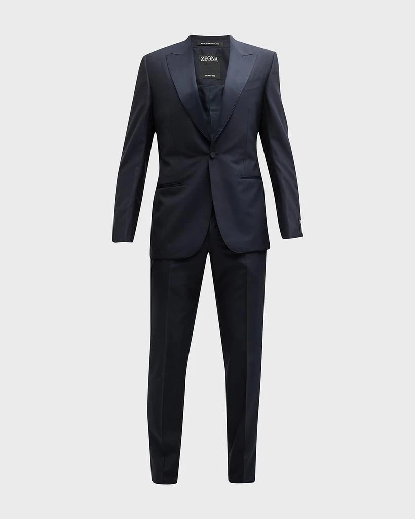 Zegna Men's Sartorial Wool and Silk Tuxedo 3