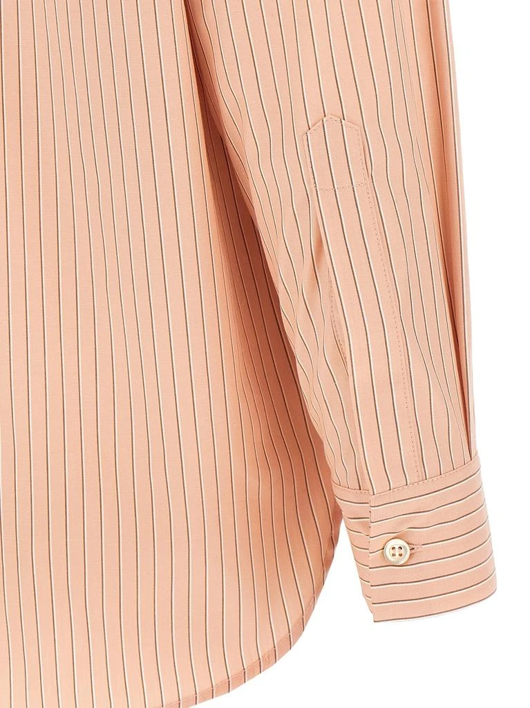 Pinko Pinko Oversized Striped Poplin Shirt 4