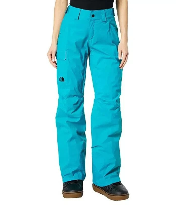 The North Face Freedom Snow Pants Women's M/REG Enamel Blue Insulated APP1315 1