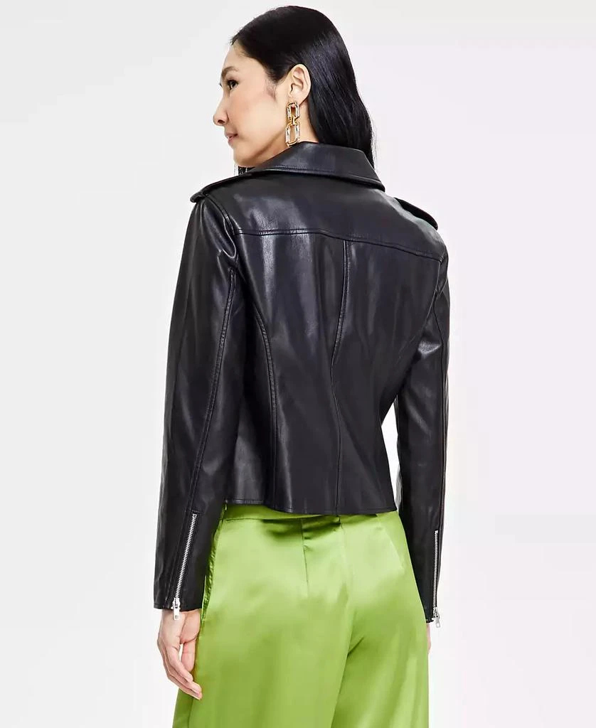 INC International Women's Faux-Leather Jacket, Created for Macy's 2