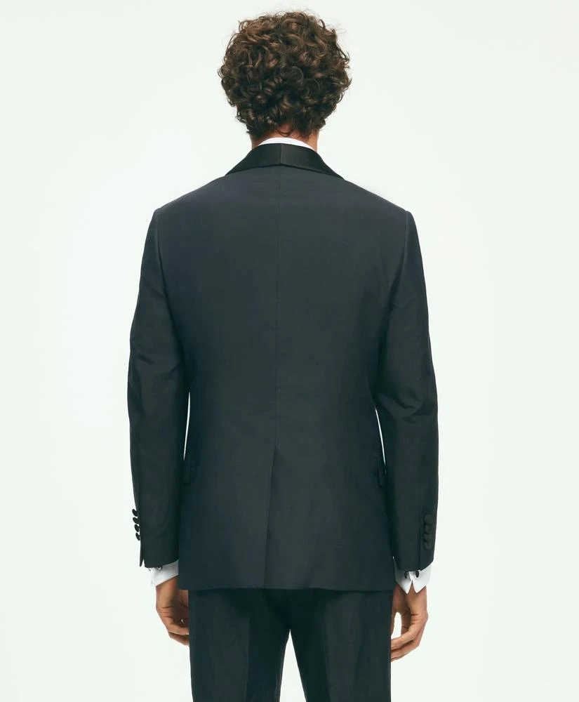 Brooks Brothers Black Fleece Shawl Collar Tuxedo in Silk-Linen 3