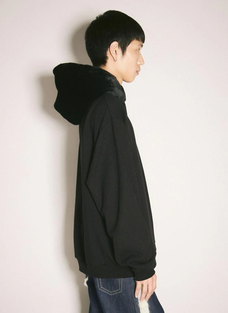 Marni Faux-Fur Hood Sweatshirt 4