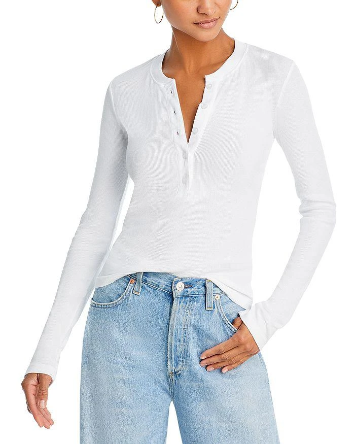 Cotton Citizen Verona Henley Top 1