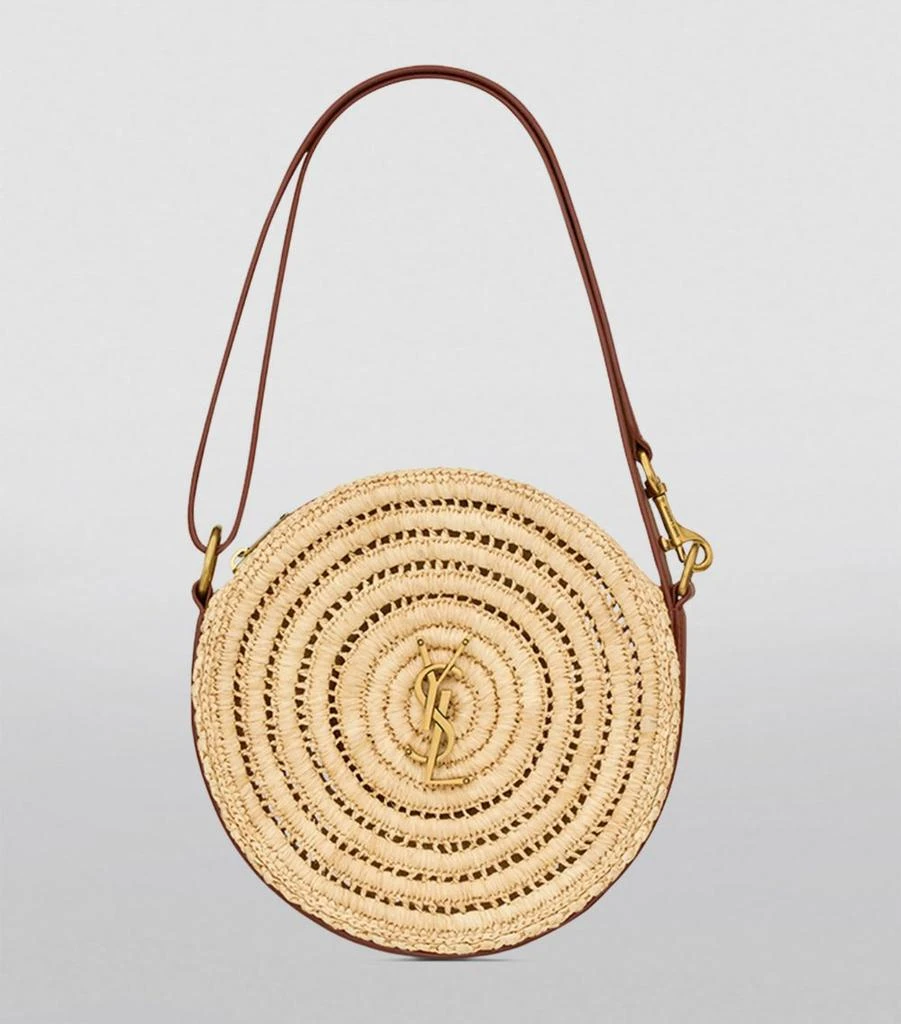 Yves Saint Laurent Raffia Shoulder Bag 2