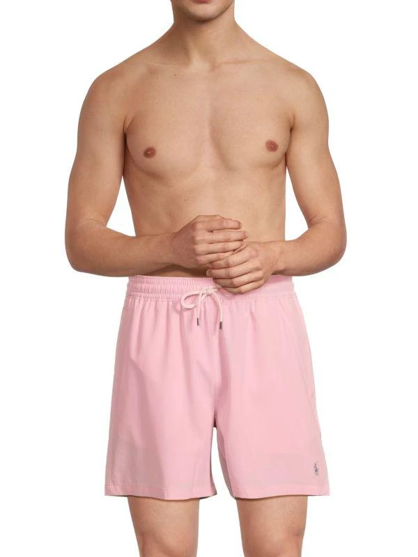 Ralph Lauren Logo Drawstring Swim Shorts 1