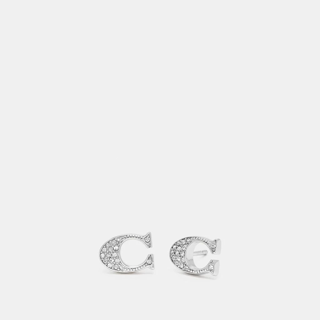 Coach Signature Stud Earrings 1
