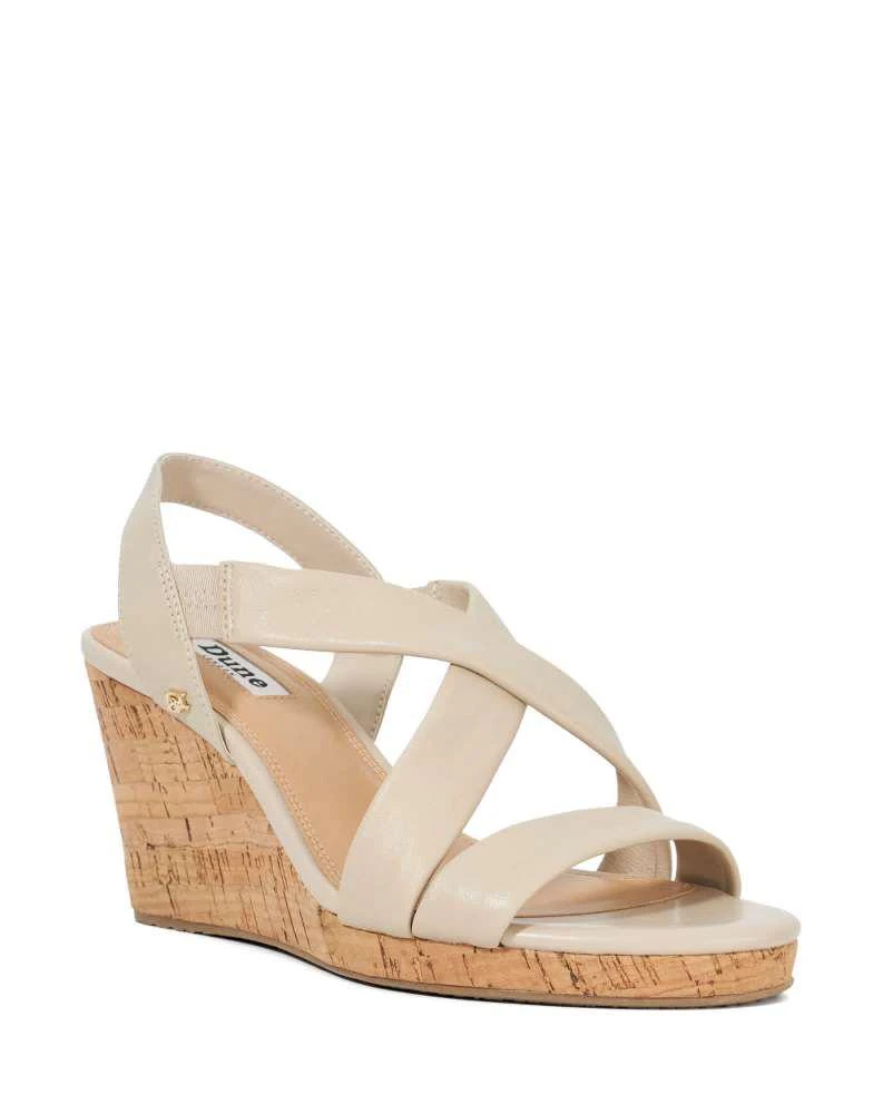 DUNE London Dune London Wide fit kamies in ecru 3