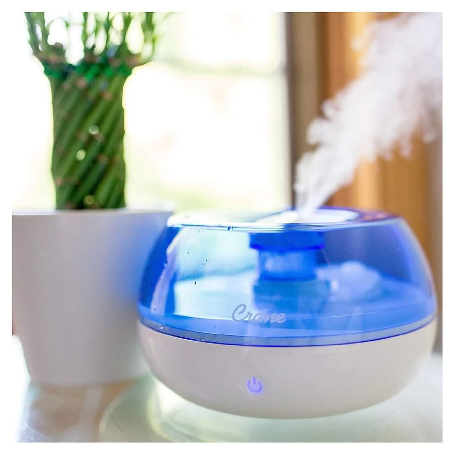 Crane USA Personal Cool Mist Tabletop Humidifier 0.2 Gallons 2