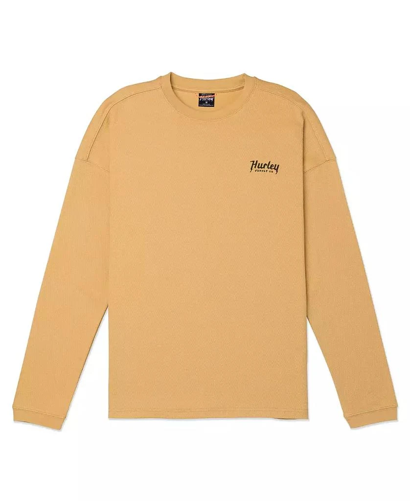 Hurley Men's Tradesman Thermal Long Sleeve Crew T-Shirt 5