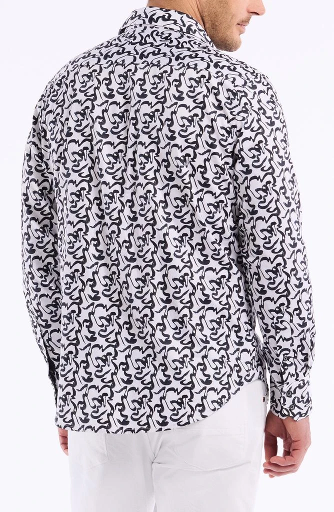 Robert Graham Theron Cotton Button-Up Shirt 2