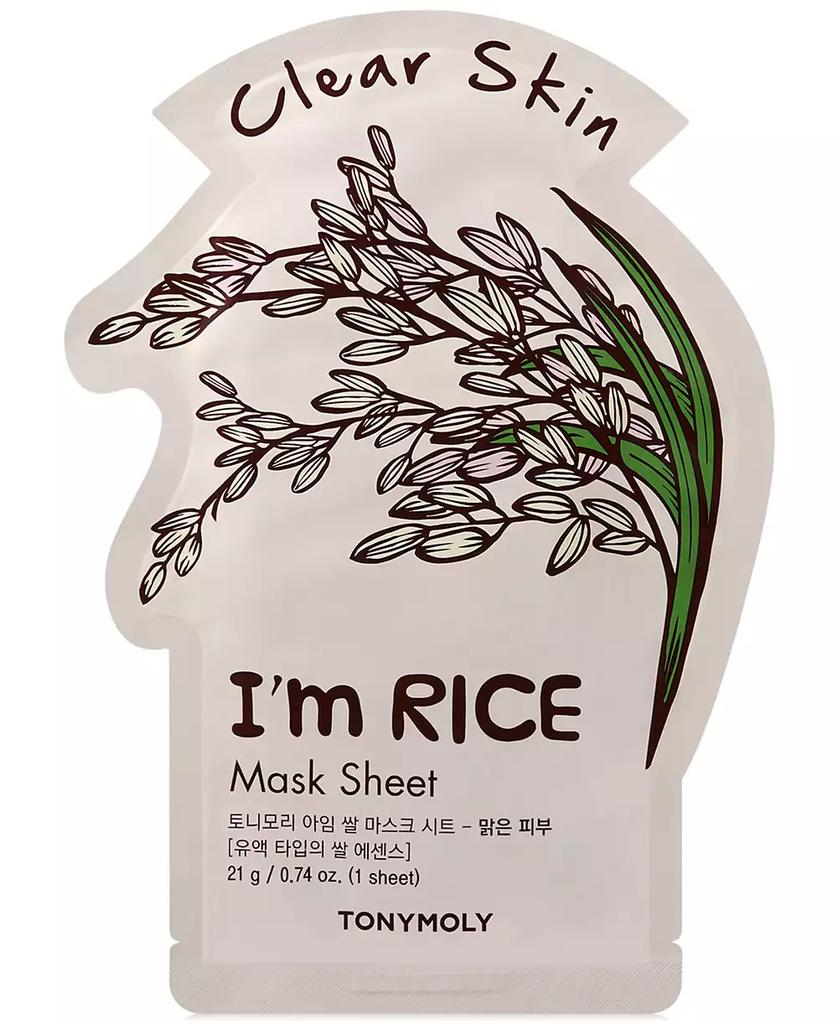 TONYMOLY I'm Rice Sheet Mask - Clear Skin